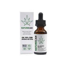 Load image into Gallery viewer, Naturecan 10% 3000mg CBD Broad Spectrum MCT Oil 30ml £119.99
