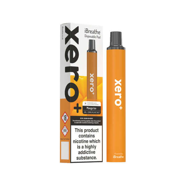 20mg iBreathe Xero+ Disposable Vape Pod 600 Puffs £4.99